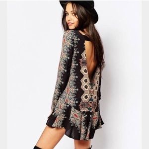 Free People backless tunic